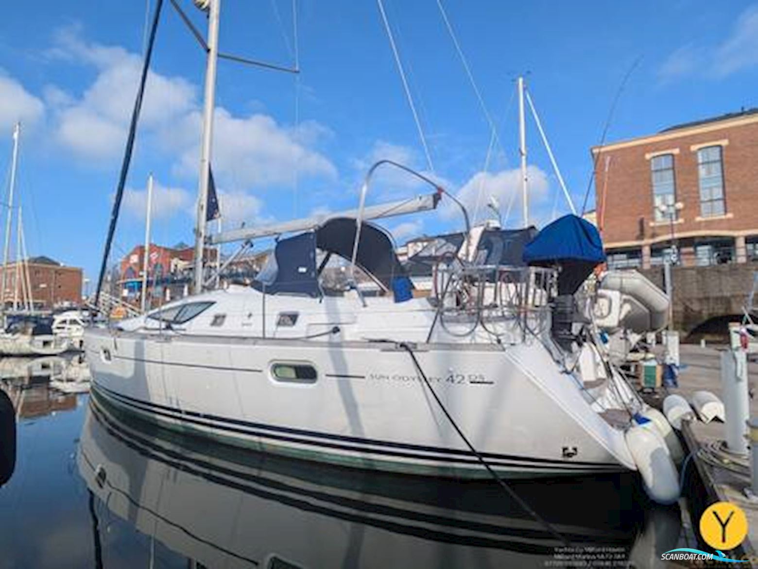 Jeanneau Sun Odyssey 42 DS Segelboot 2008, mit Yanmar 4JH4AE motor, England