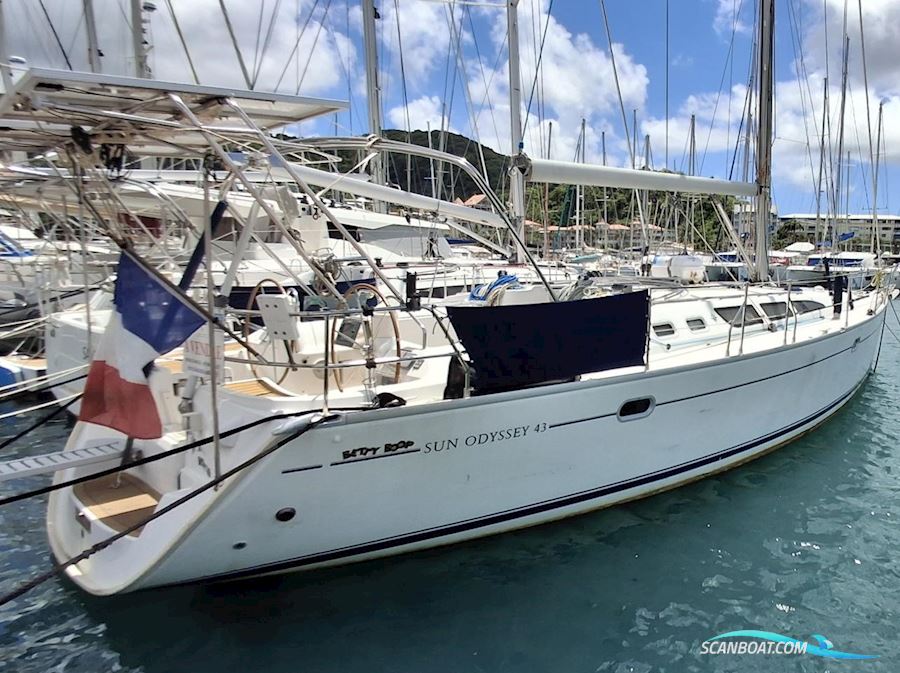 Jeanneau Sun Odyssey 43 Segelboot 1987, mit Yanmar 4 JH3E motor, Martinique