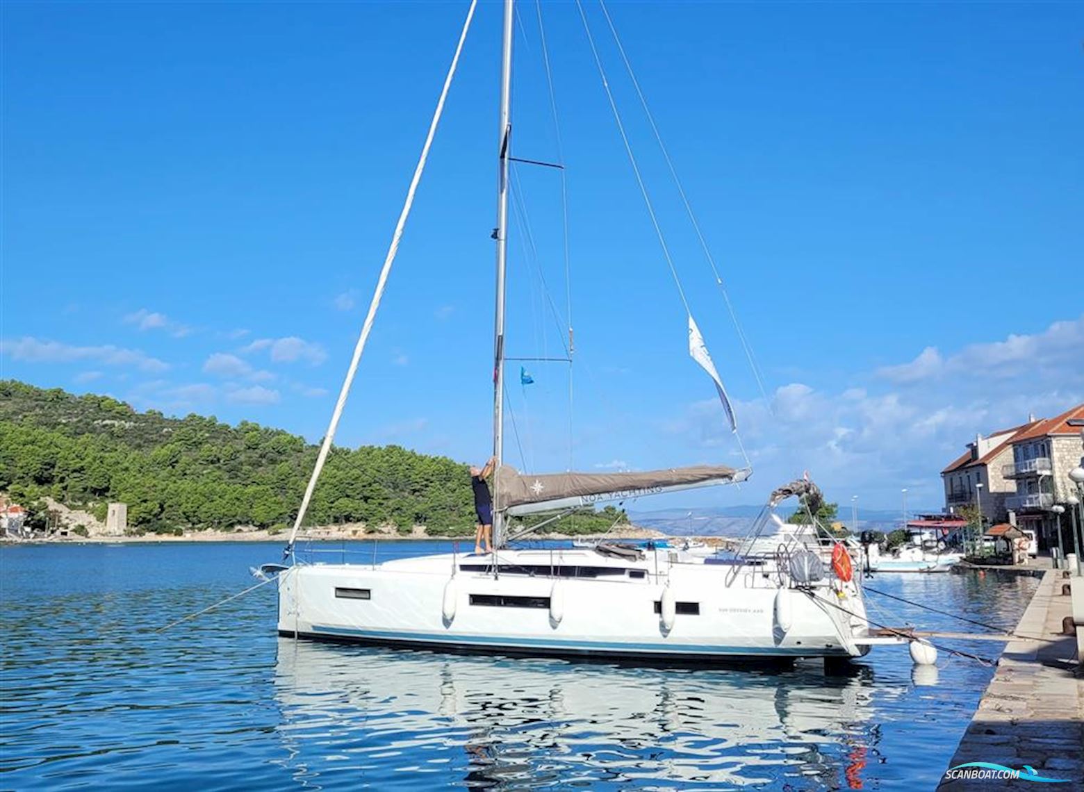 Jeanneau Sun Odyssey 440 Segelboot 2020, mit Yanmar 4JH45 45Hp Shaft Drive motor, Kroatien