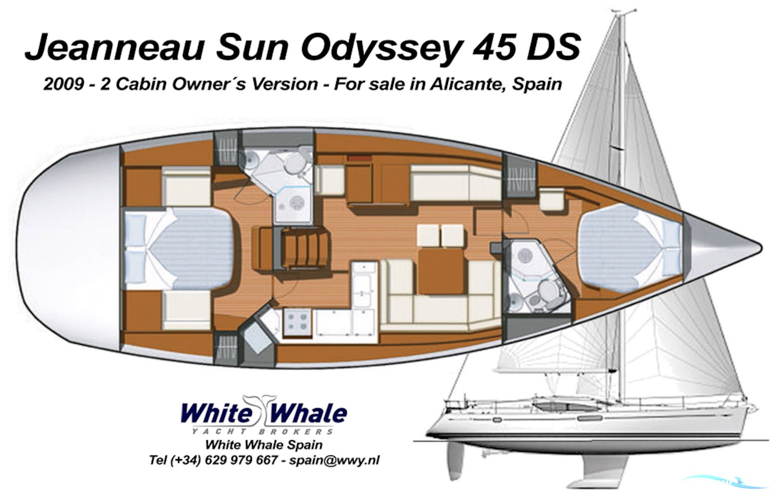 Jeanneau Sun Odyssey 45 DS