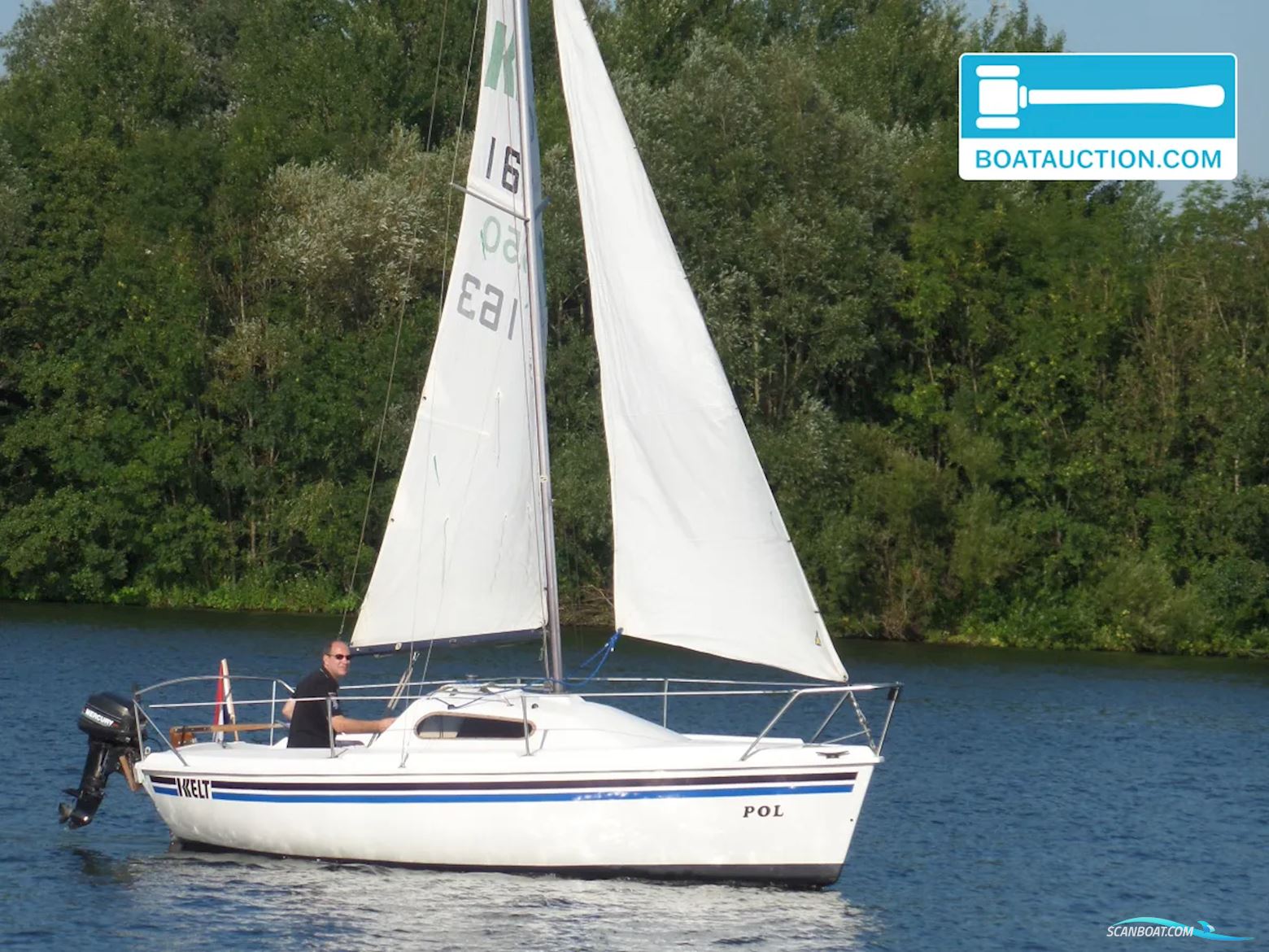 Kelt 550 Segelboot 1979, mit Mercury motor, Niederlande