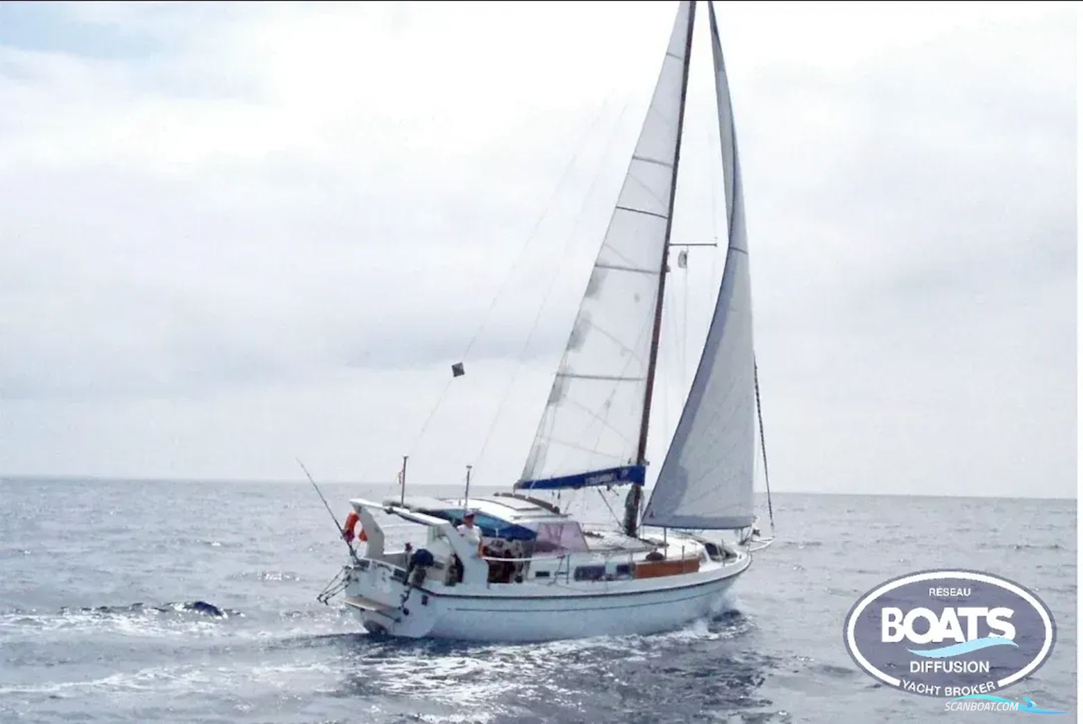 Kirie 33 Segelboot 1980, mit Renault Couach motor, Frankreich