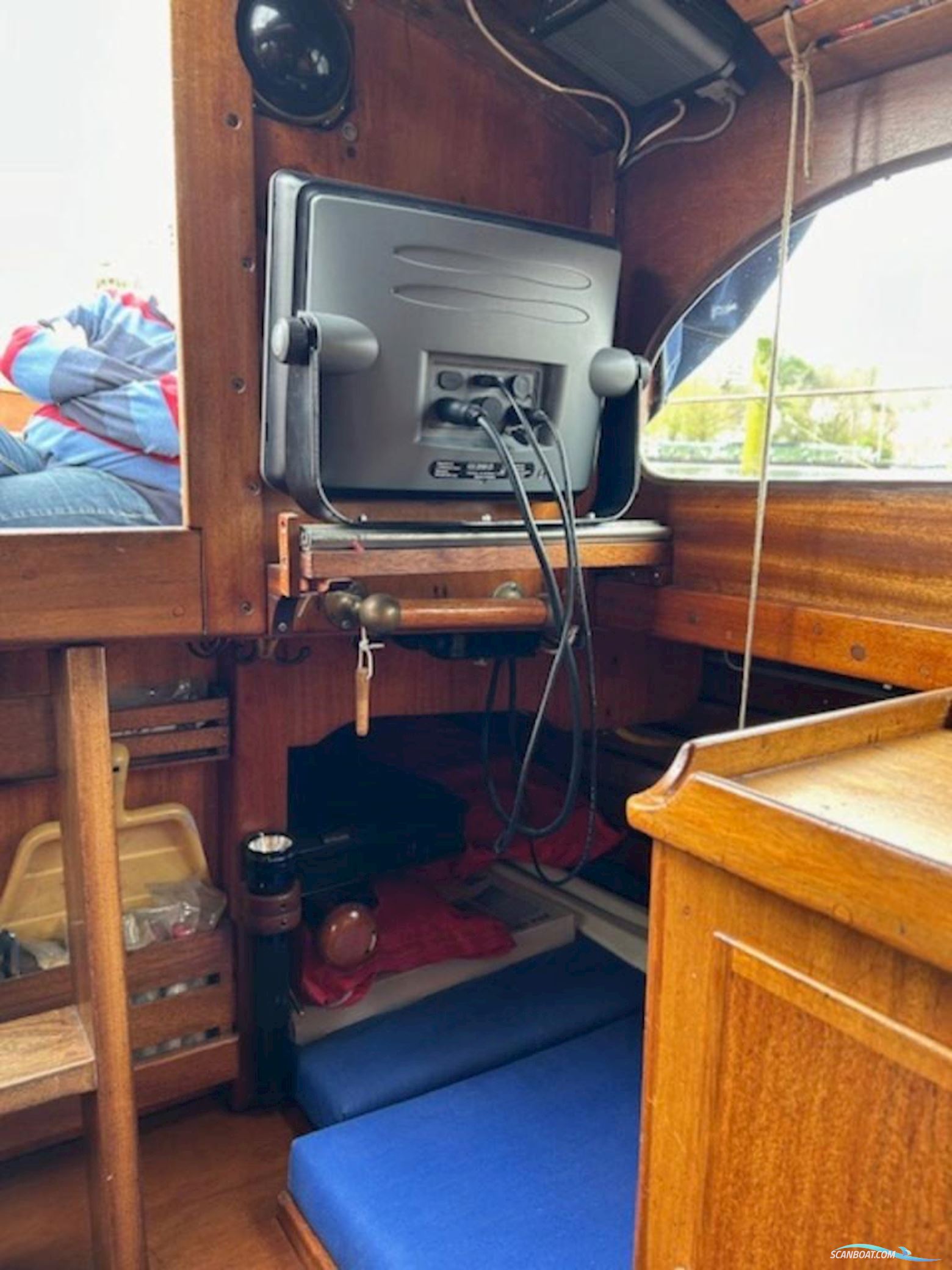 Klassische Holz Segelyacht