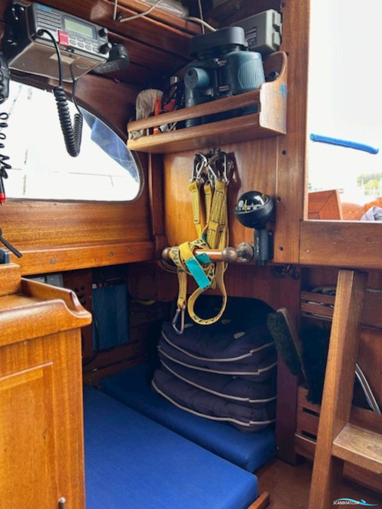 Klassische Holz Segelyacht