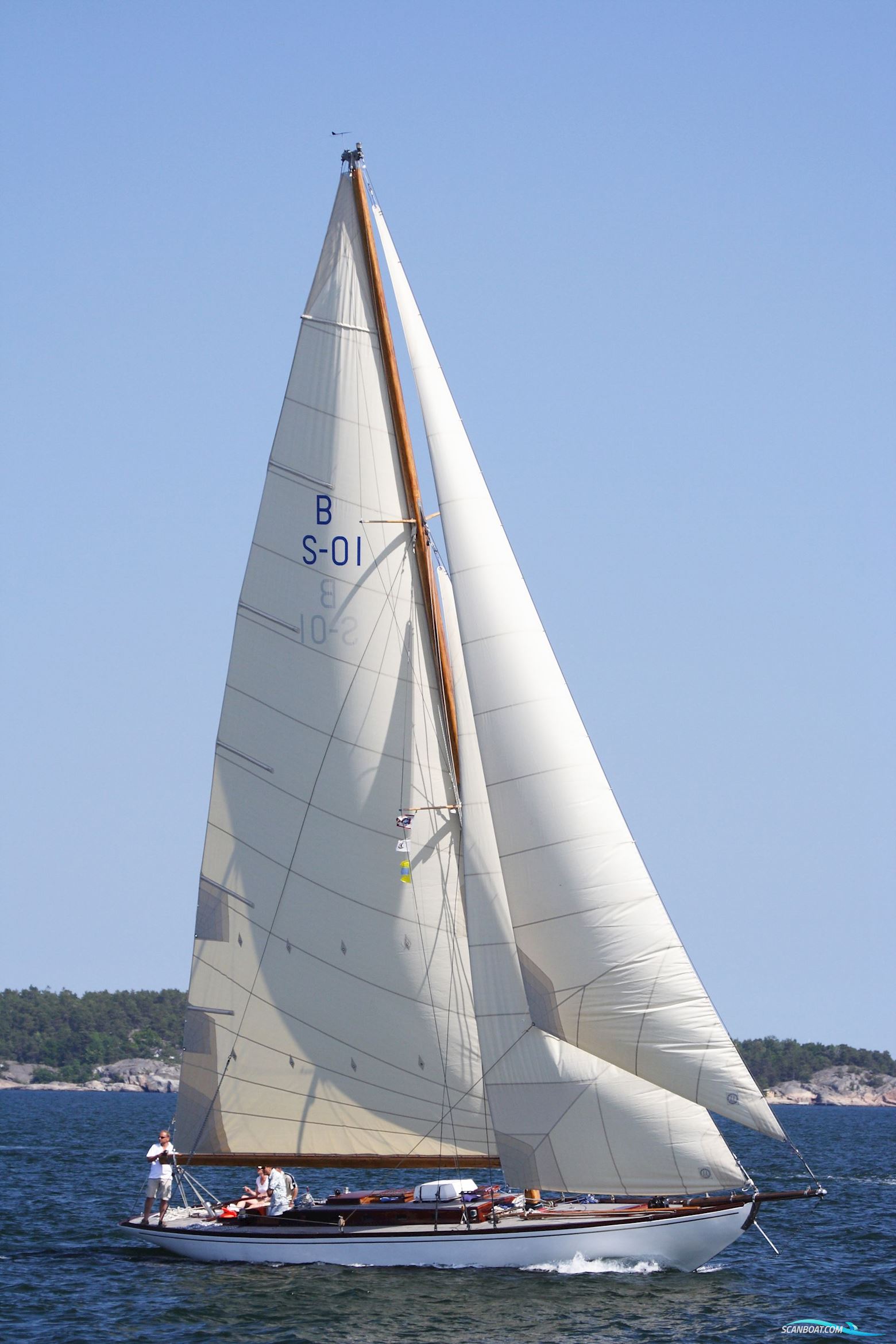 Klassisk Segelyacht, Beduin, 1901, 55 Fot