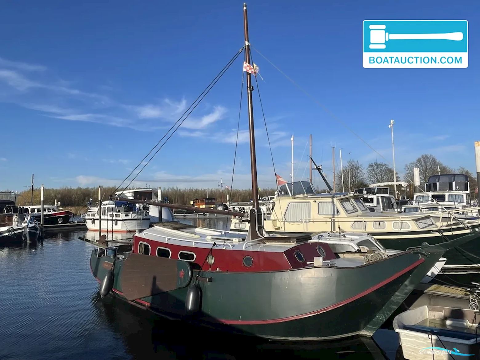 Kooijman En De Vries Grundel Segelboot 1973, mit Buck motor, Niederlande