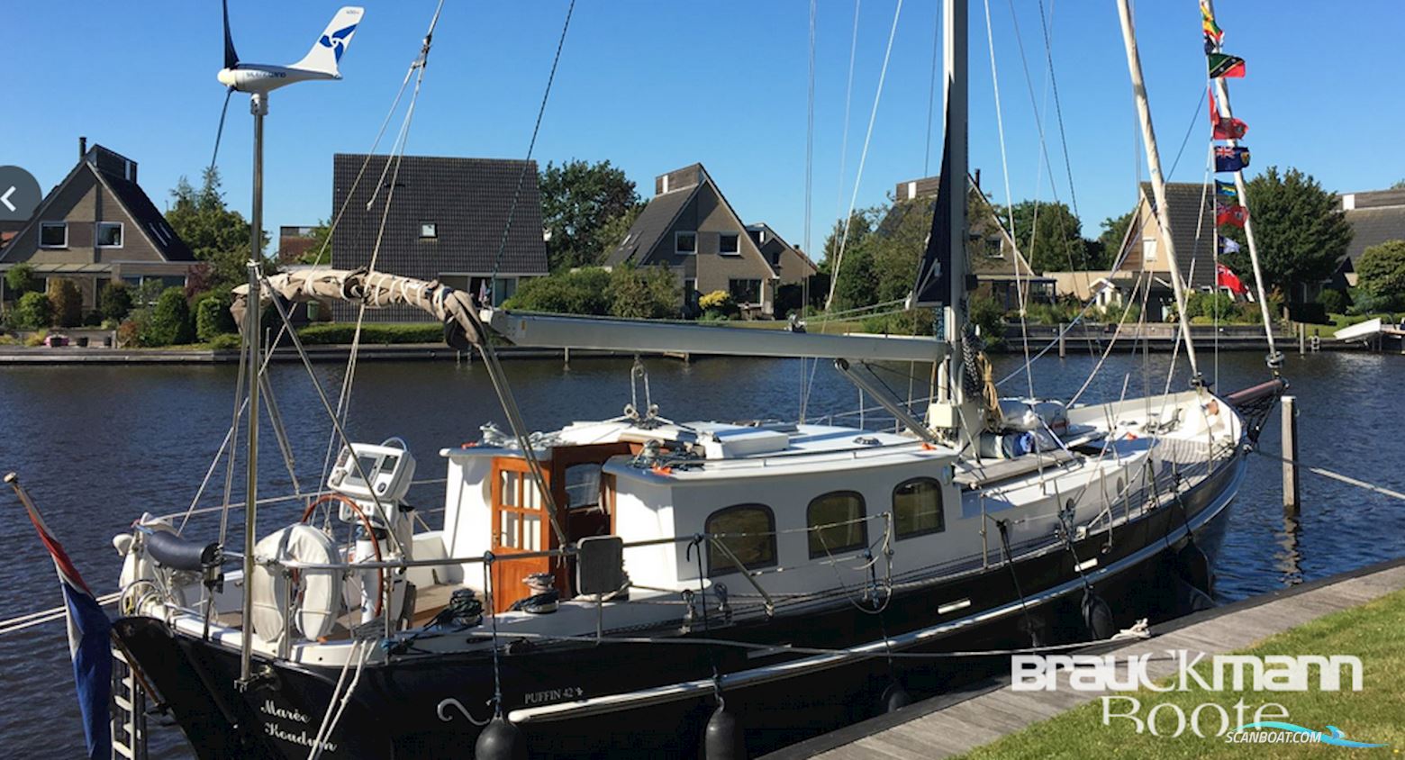 Kroes Leeuwarden/Van Workum, Arnhem Puffin 42 Segelboot 1998, mit Lombardini Marine motor, Niederlande
