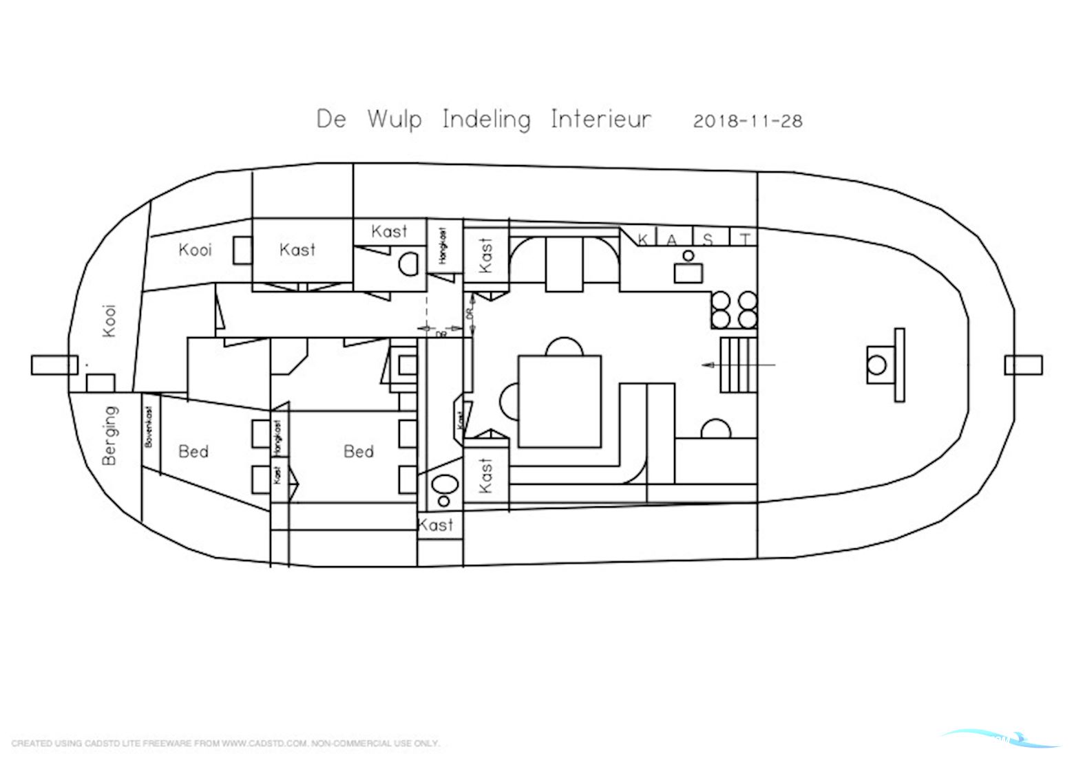 Lemsteraak De Wulp - Roefuitvoering
