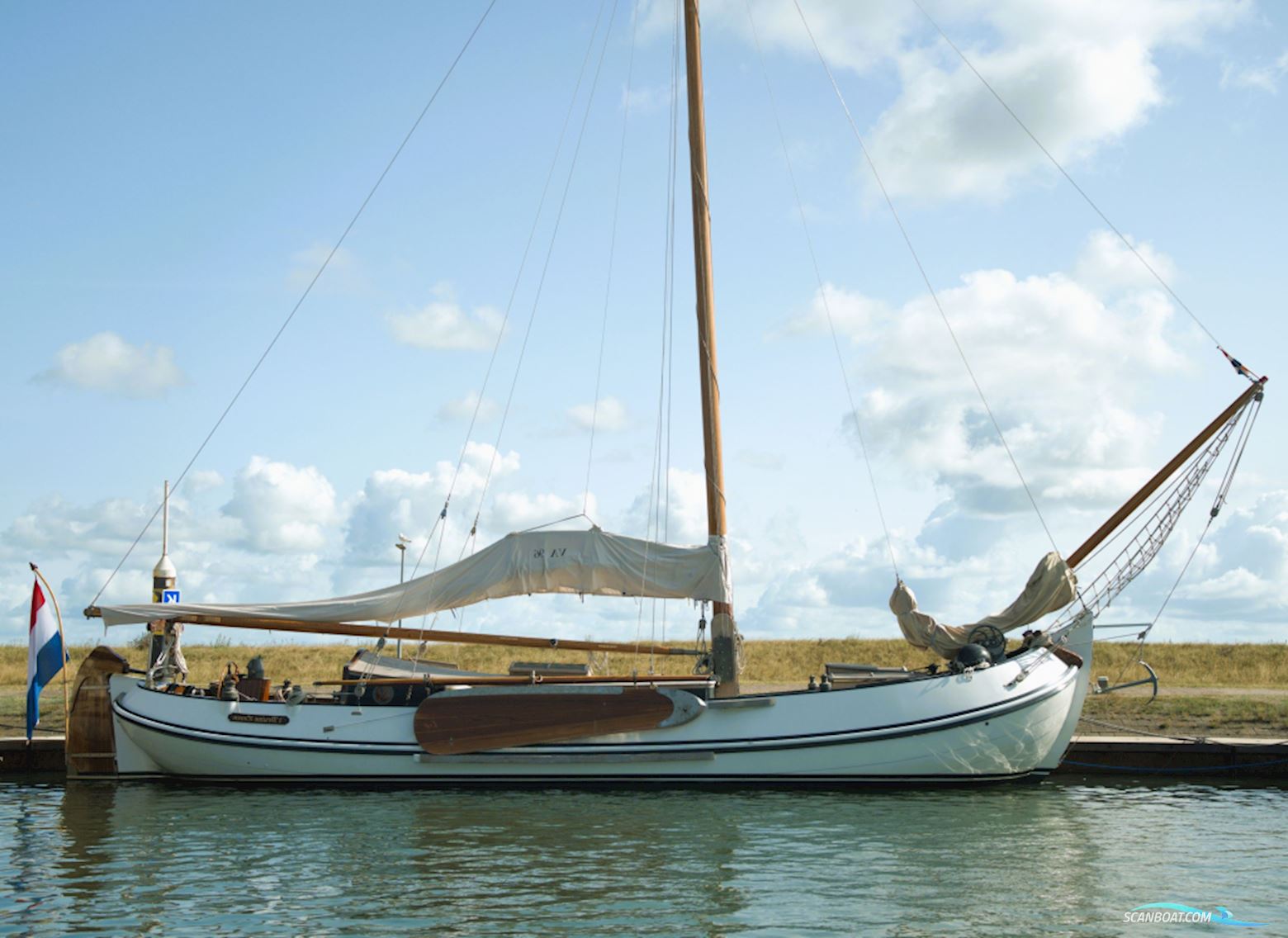 Lemsteraak Roefmodel 't Bruine Leven Segelboot 1967, mit Steyr motor, Niederlande