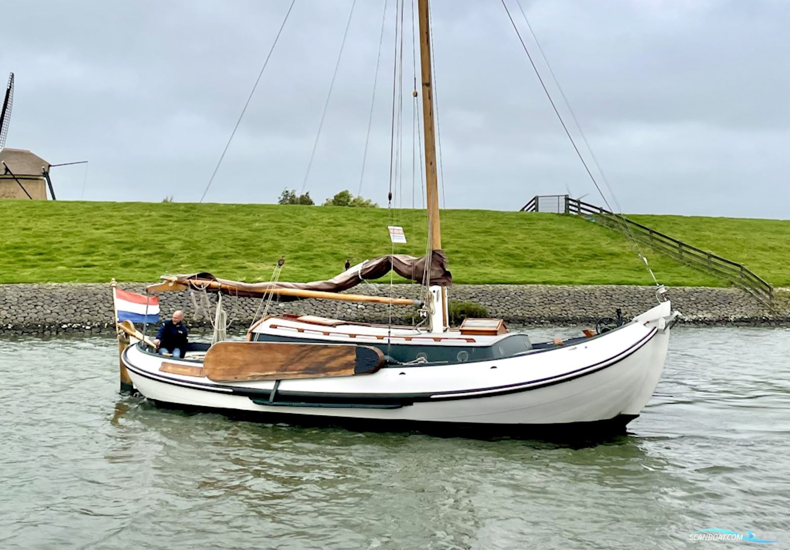 Lemsteraak 't Noorderlicht - Roef Uitvoering (Gedupliceerd) Segelboot 1975, mit Craftsman motor, Niederlande