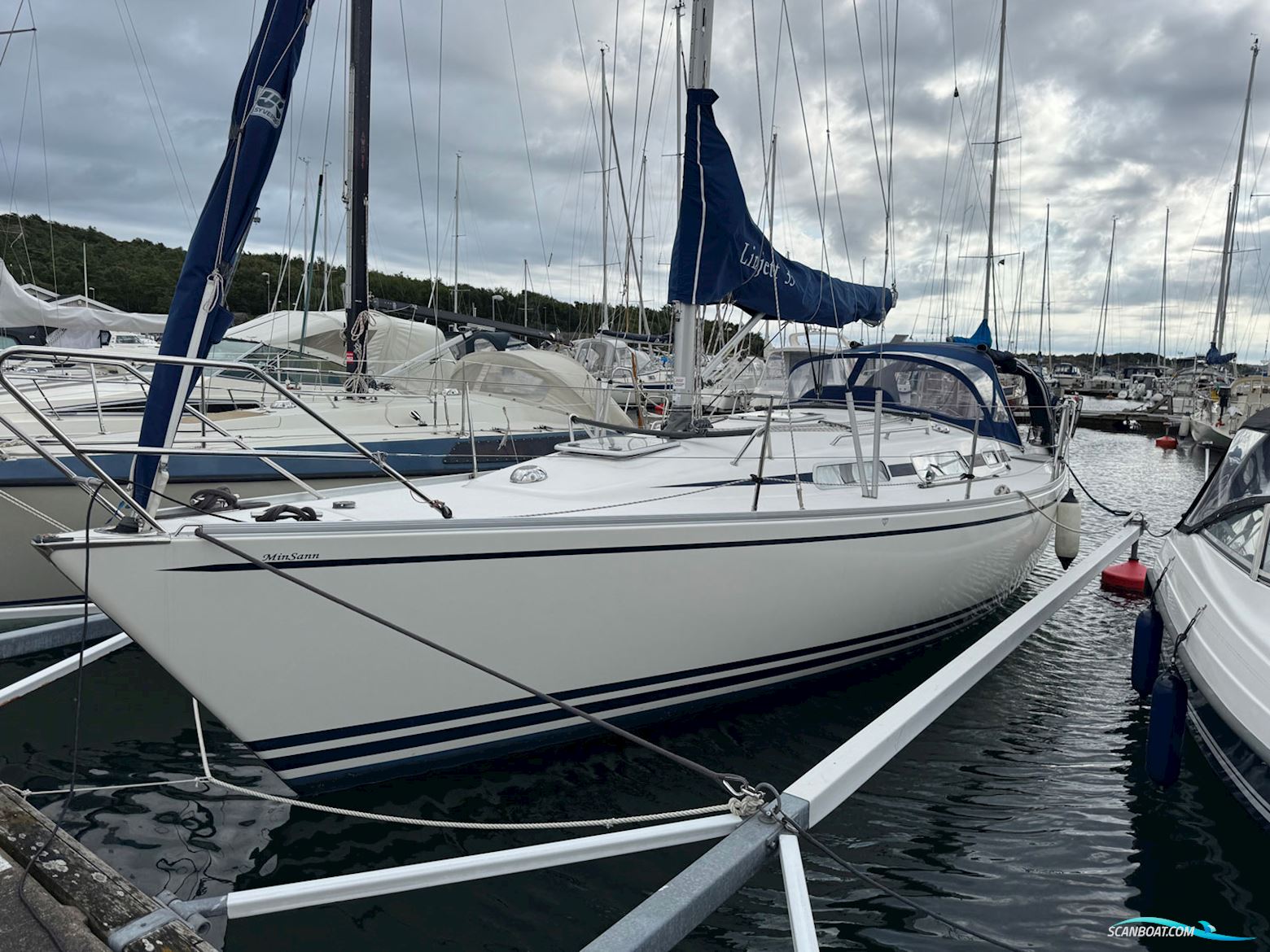 Linjett 33 Segelboot 2006, mit Yanmar 3cyl. 3YM30 motor, Sweden