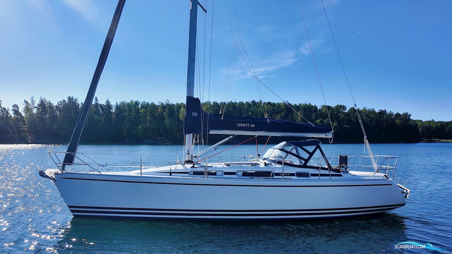 Linjett 34 Segelboot 2022, mit Yanmar 3YM30 motor, Sweden