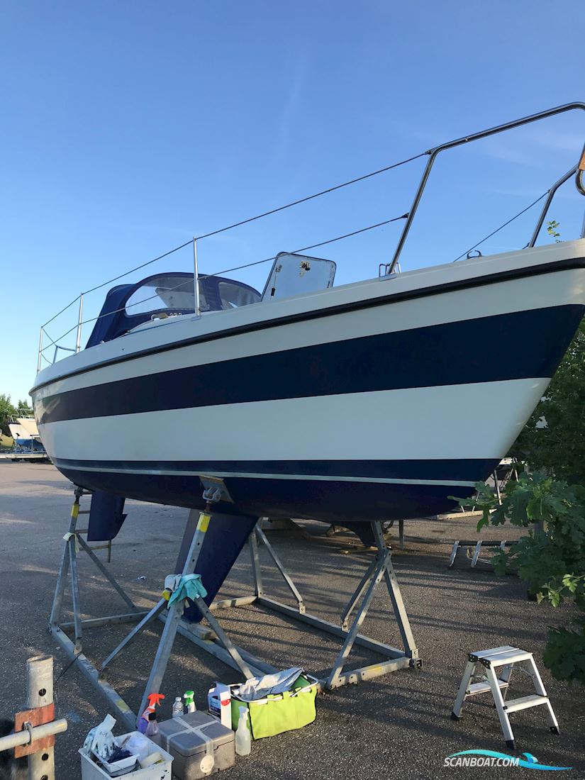Lm 22 Segelboot 1977, mit Mercury  motor, Dänemark