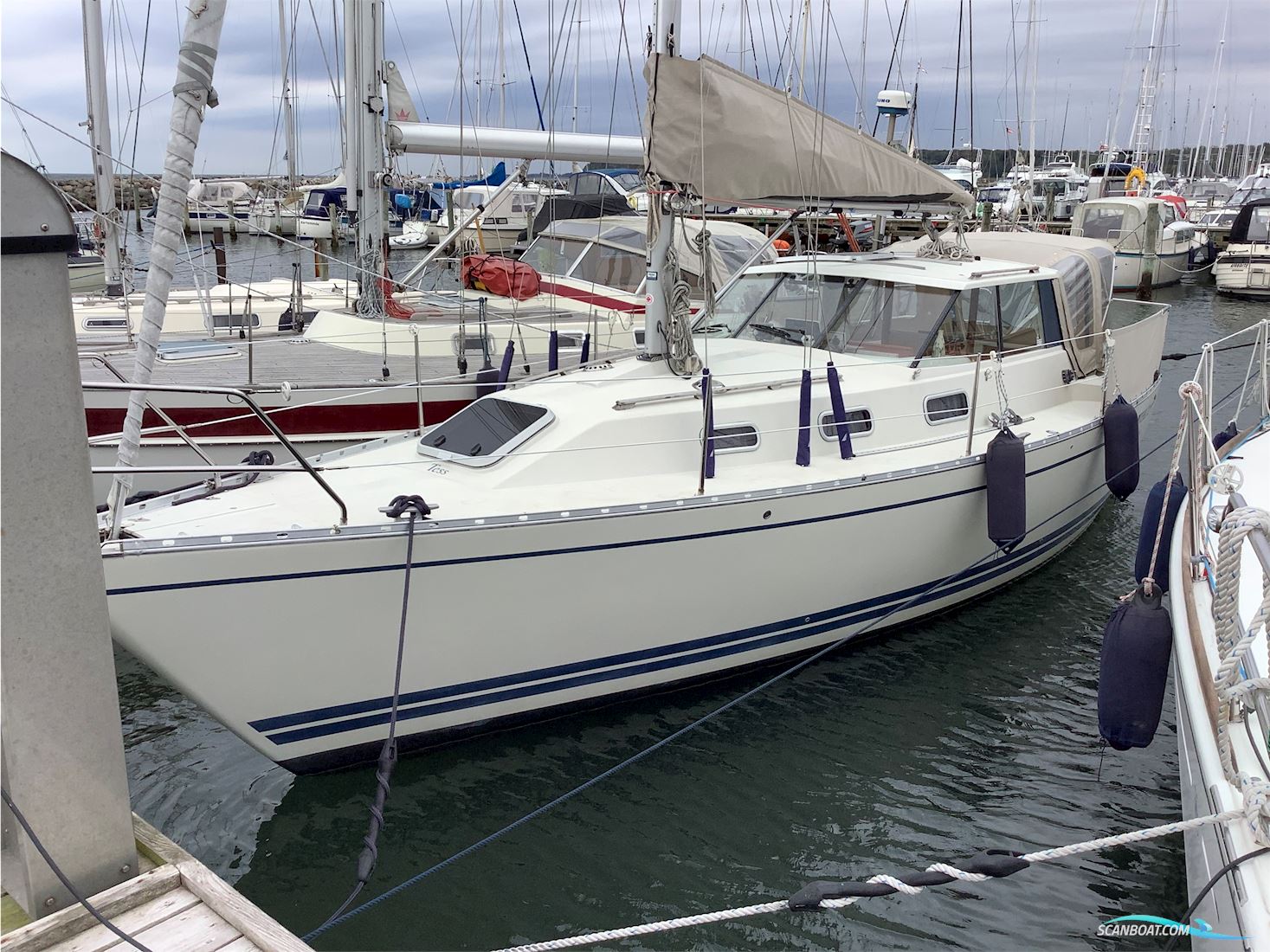 LM Vitesse 33 Segelboot 1990, mit Volvo Penta 2003 motor, Dänemark