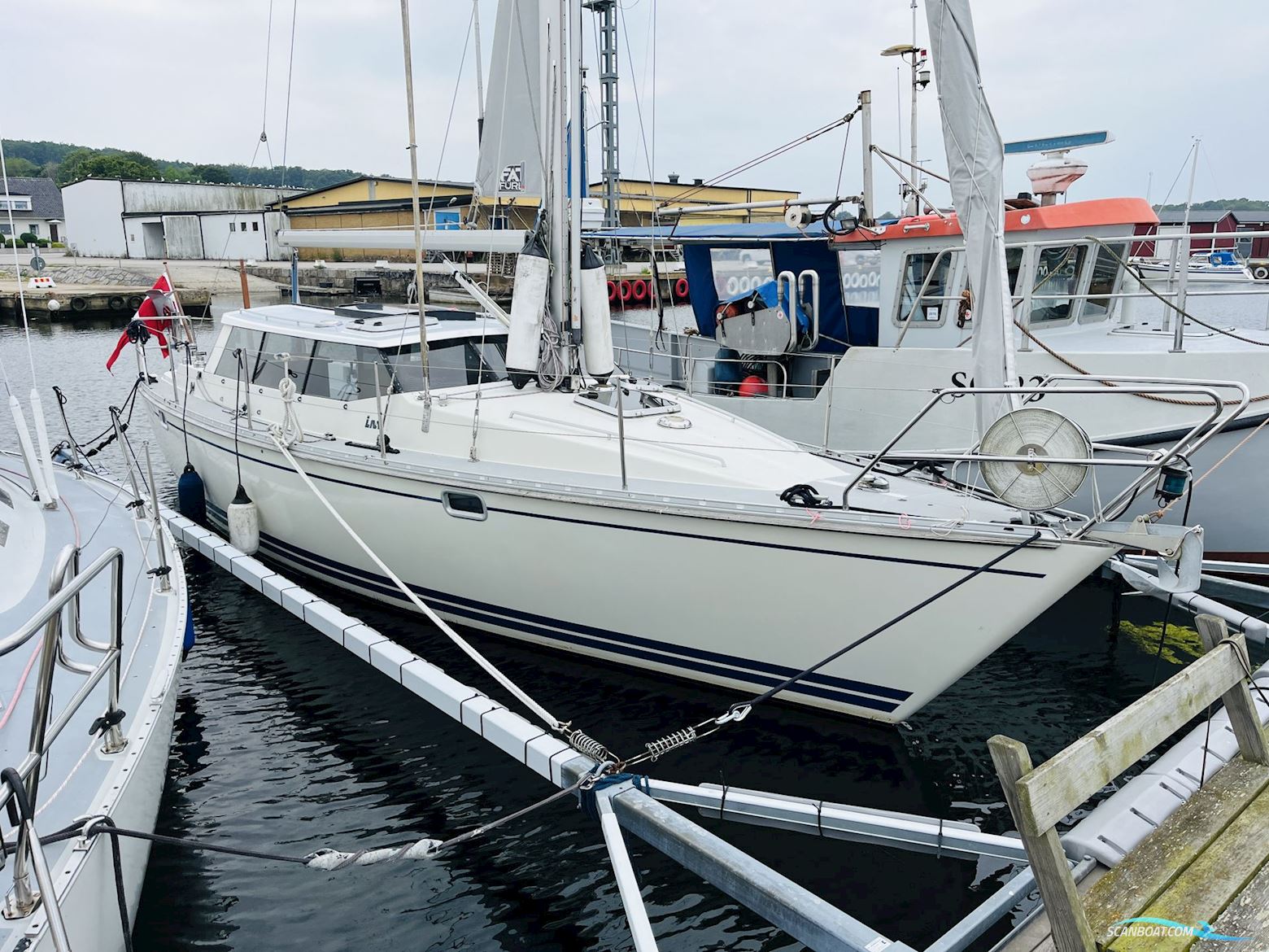 LM Vitesse 35 Vision Segelboot 1992, mit Volvo Penta 2003T motor, Sweden