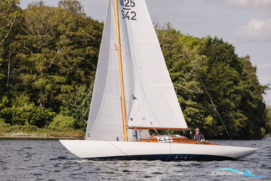 Mälar 25 Schärenkreuzer Klassiker Holz Segelboot 1951, Deutschland