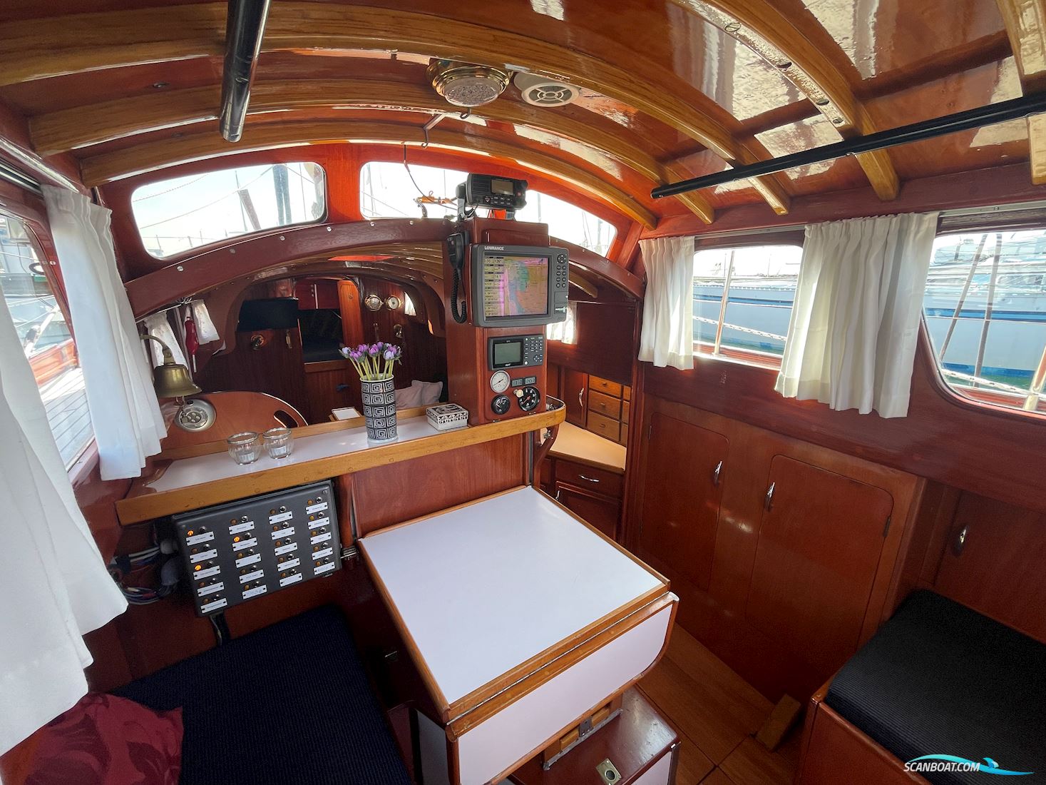 Mahogny Sejlbåd 32'