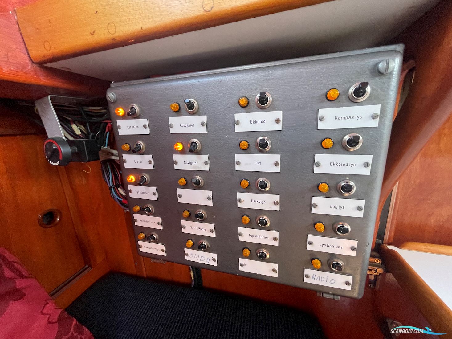 Mahogny Sejlbåd 32'