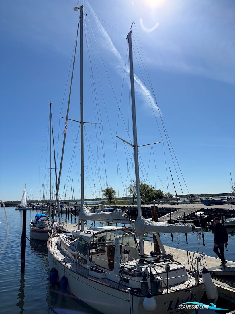 Malø 50 Ketch Segelboot 1977, mit Yanmar 4JH5E motor, Dänemark