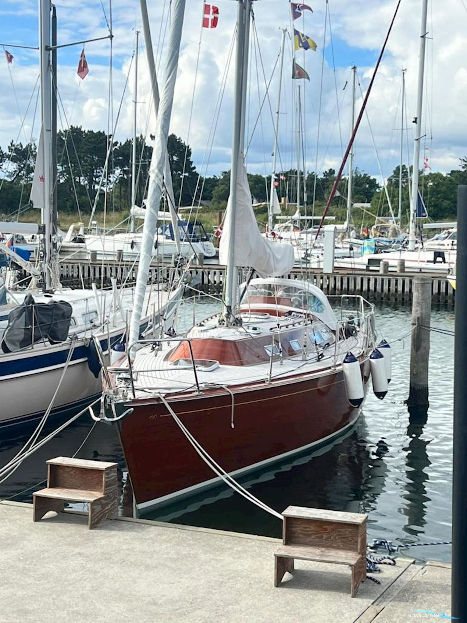 Mathiessen & Paulsen Nissen 38 Einzelbau Segelboot 1990, mit Nanni Diesel motor, Deutschland