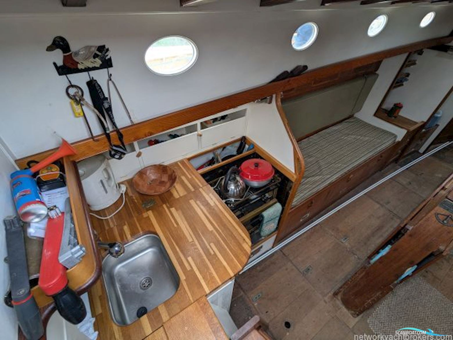 Maurice Griffiths One Off Traditional Built Wooden Sailing Yacht