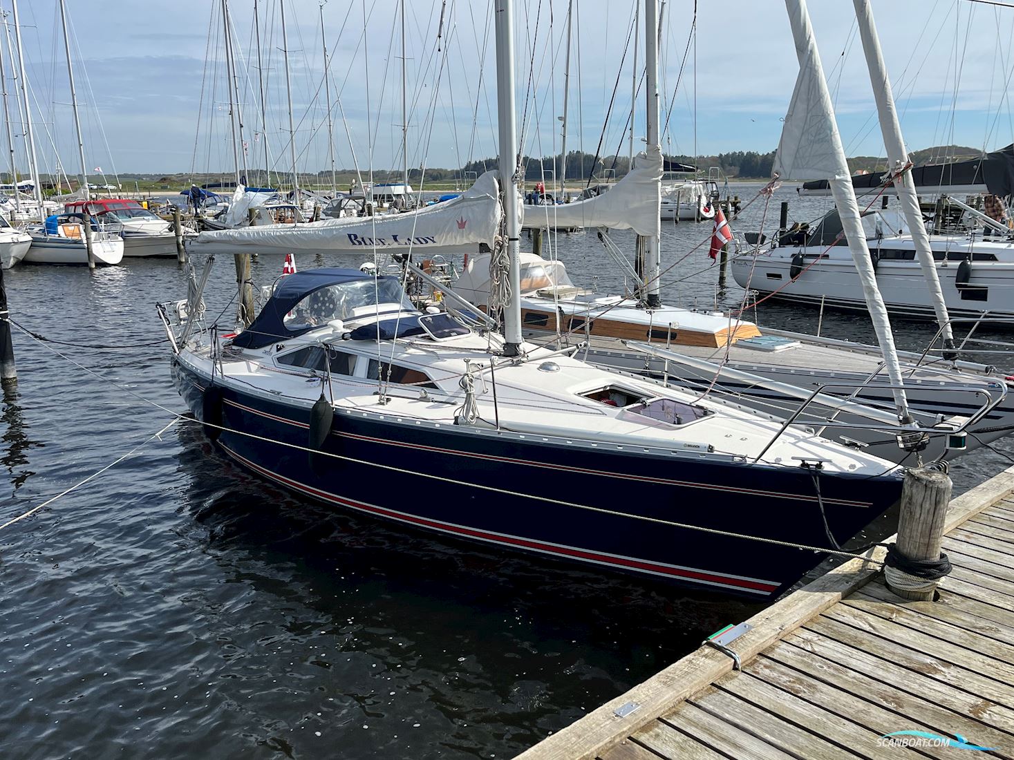Maxi 1000 Segelboot 1999, mit Volvo Penta motor, Dänemark