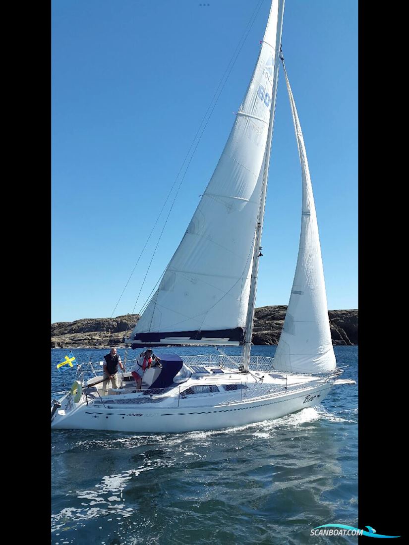 Maxi 1000 Segelboot 1992, mit Volvo Penta 2002 Helrenoverad 2012. motor, Sweden