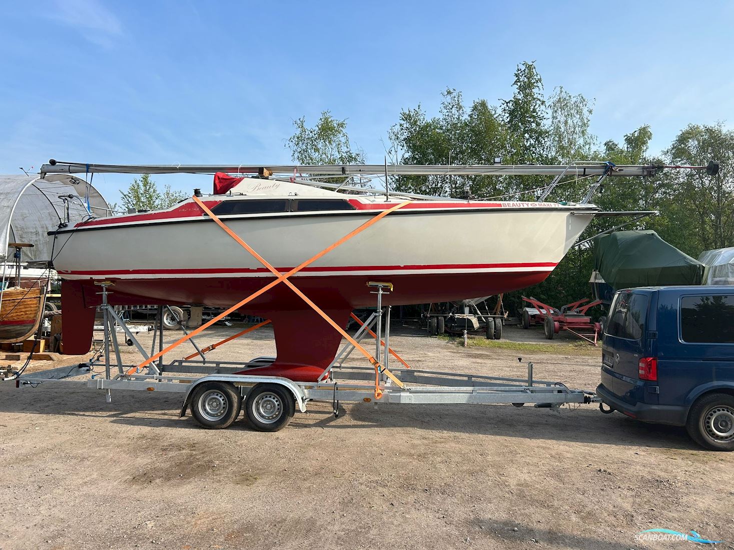 Maxi 77 Segelboot 1979, mit Volvo Penta MD5B motor, Deutschland