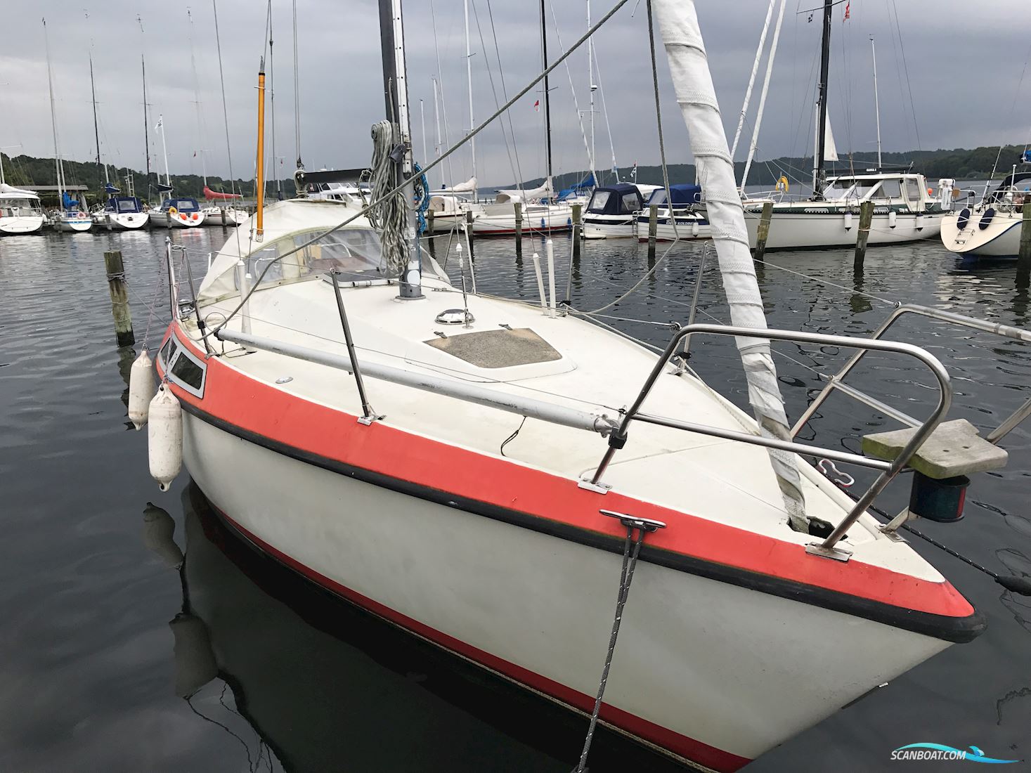 Maxi 87 Segelboot 1976, mit Volvo Penta MD 2030 motor, Dänemark