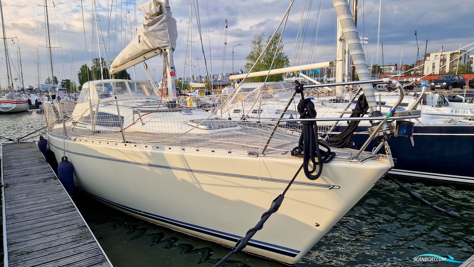 Maxi 999 Segelboot 1987, mit Volvo Penta MD2030 motor, Finland