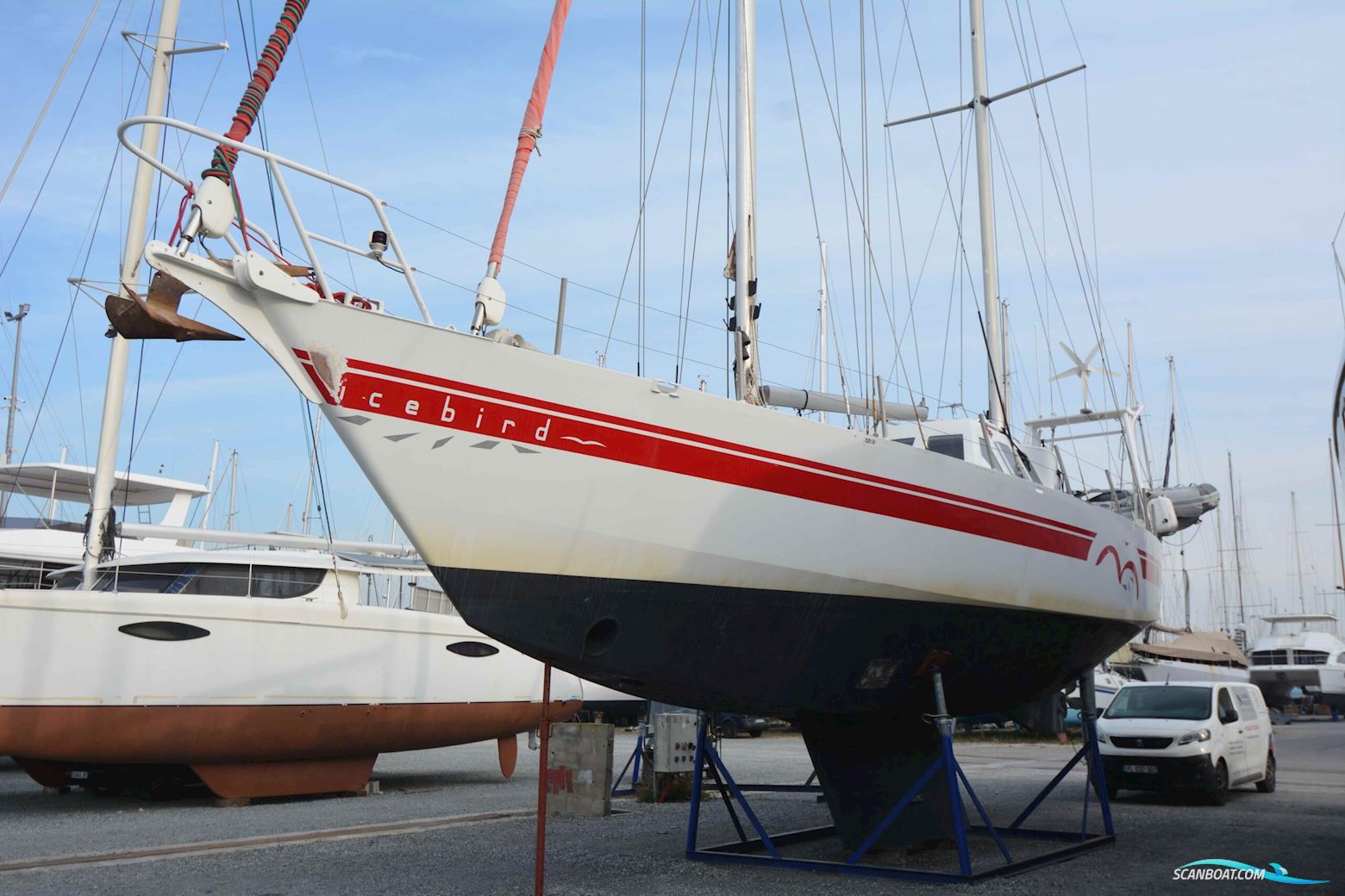 META DALU 47 Segelboot 1990, mit Perkins motor, Frankreich