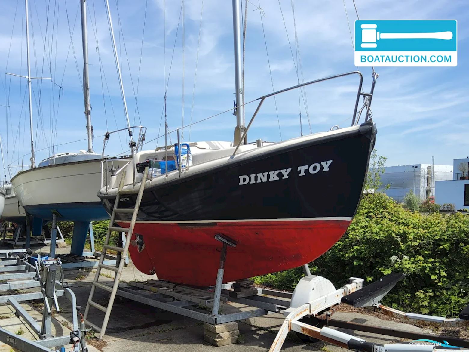 Midget 20 Segelboot 1978, mit Yamaha motor, Niederlande