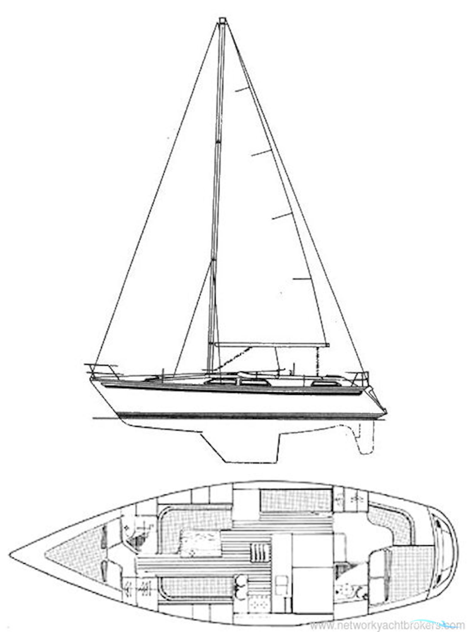 Moody 376 Centre Cockpit