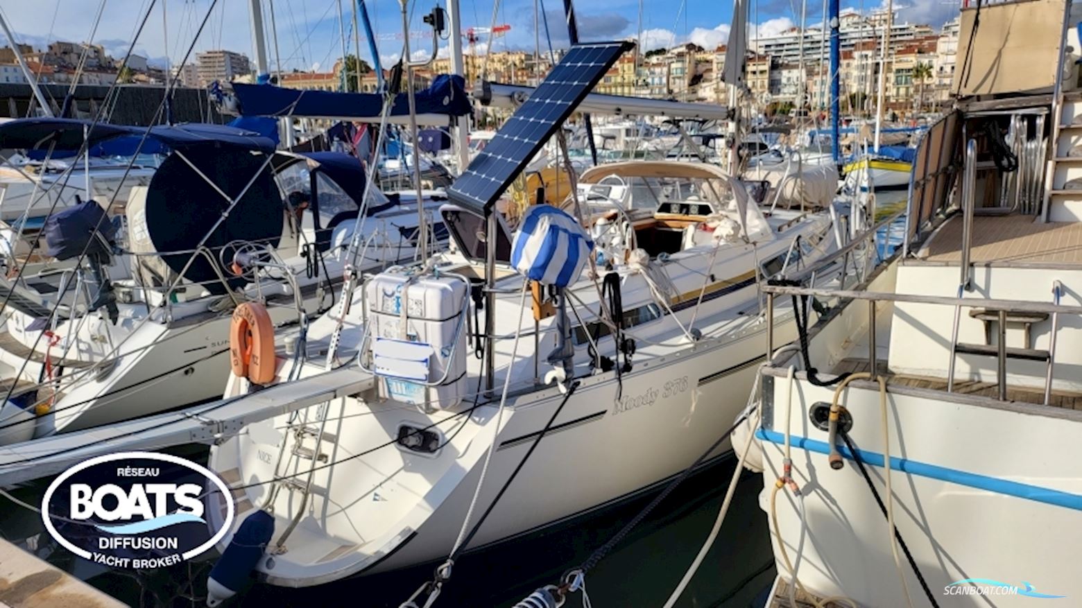 Moody 376 Segelboot 1991, mit NANNI motor, Frankreich