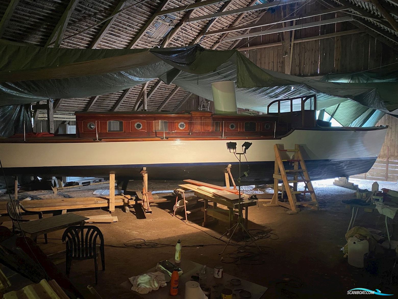 M/Y Mariana Catharina Segelboot 1911, mit Motor/Styrka Volvo Penta Diesel/110 hk 6 Cyl motor, Sweden