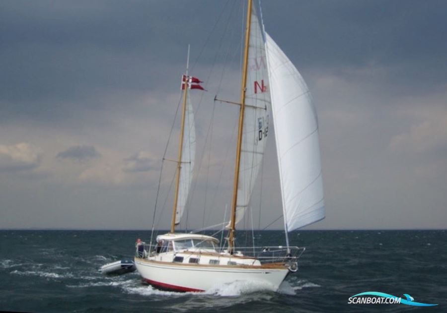 Najad 34 AK Ketch - Solgt / Sold / Verkauft - Lign Søges Segelboot 1975, mit Nanni 4.150HE Marine Diesel motor, Dänemark