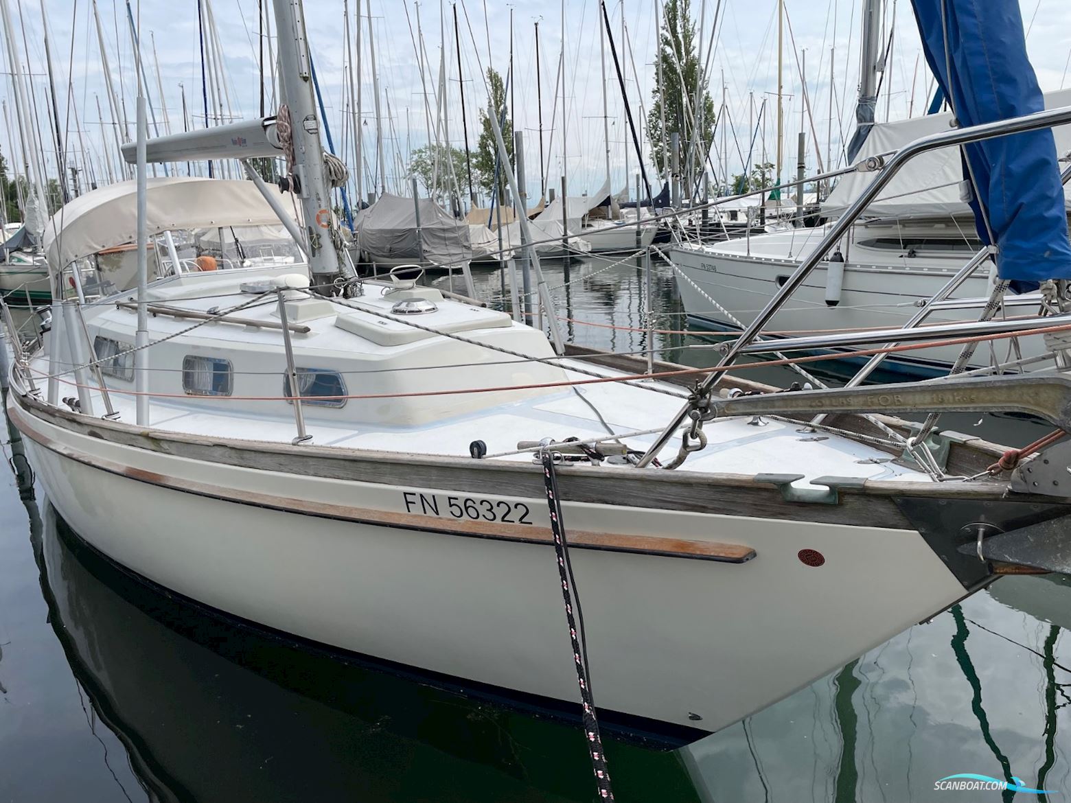 Najad 34 AK Segelboot 1977, mit Volvo Penta motor, Deutschland