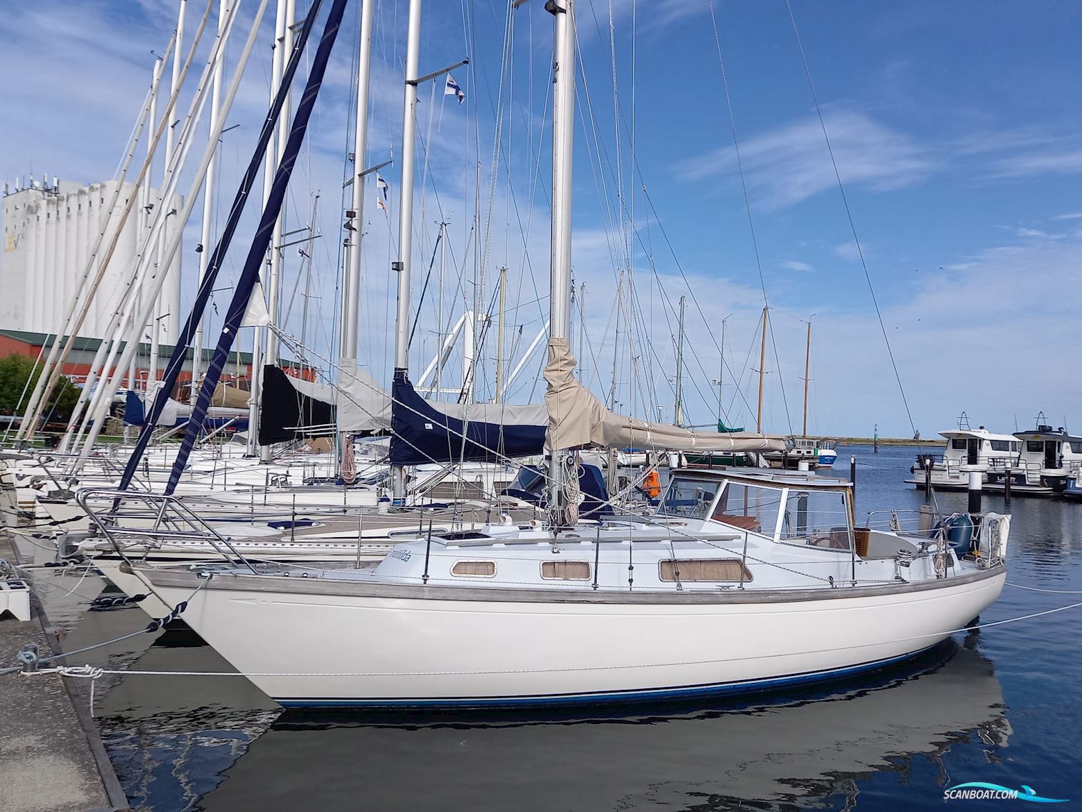 Najad 34 AK Segelboot 1975, mit Craftsman motor, Deutschland