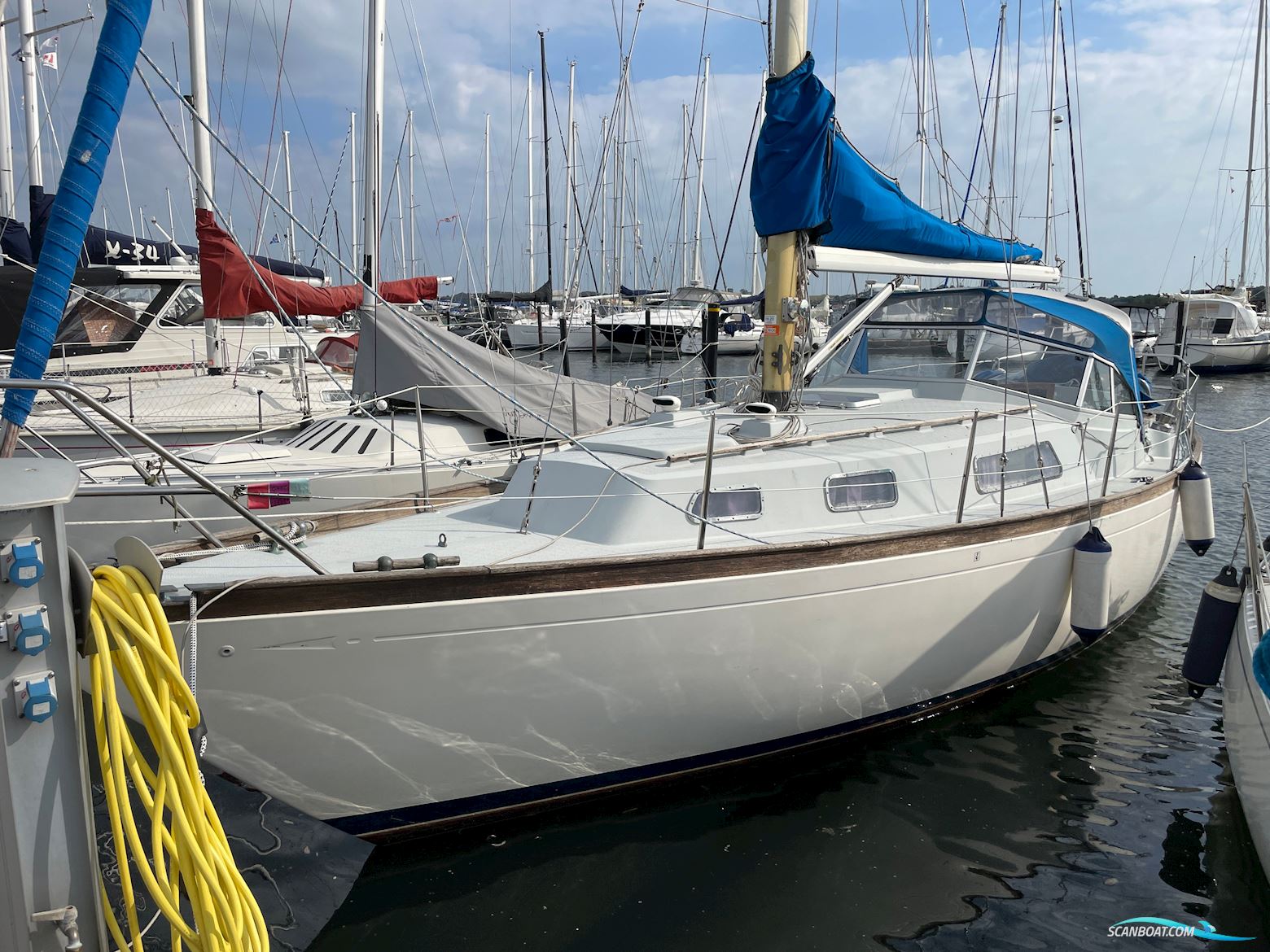 Najad 34 med 75 HK motor Najad 34 Segelboot 1976, mit Volvo Penta motor, Dänemark
