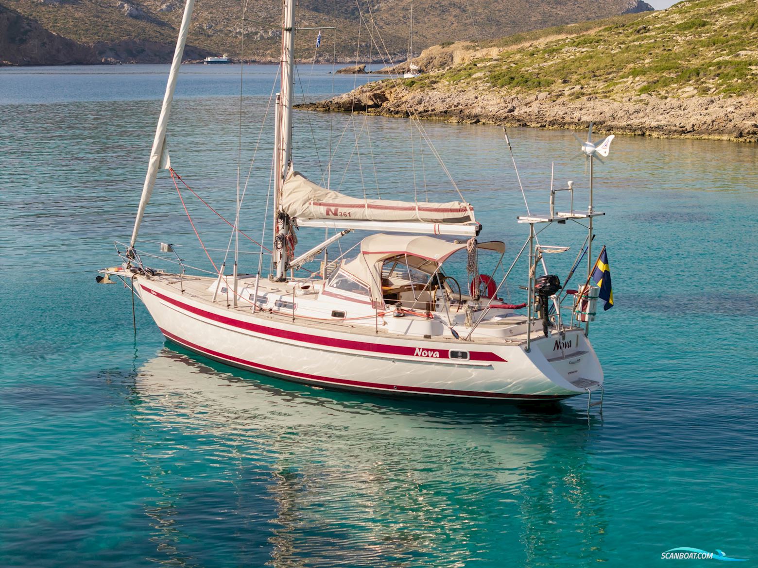 Najad 361 Segelboot 1996, mit Volvo Penta motor, Griechenland