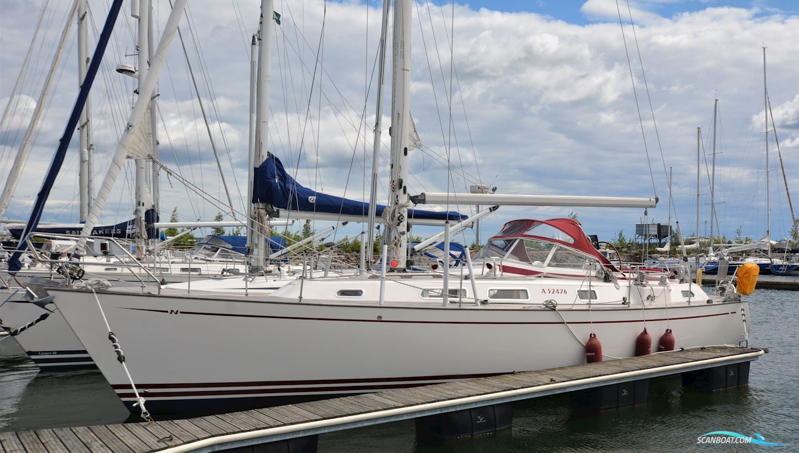 Najad 380 Segelboot 2005, mit Yanmar 4JH4-E motor, Finland