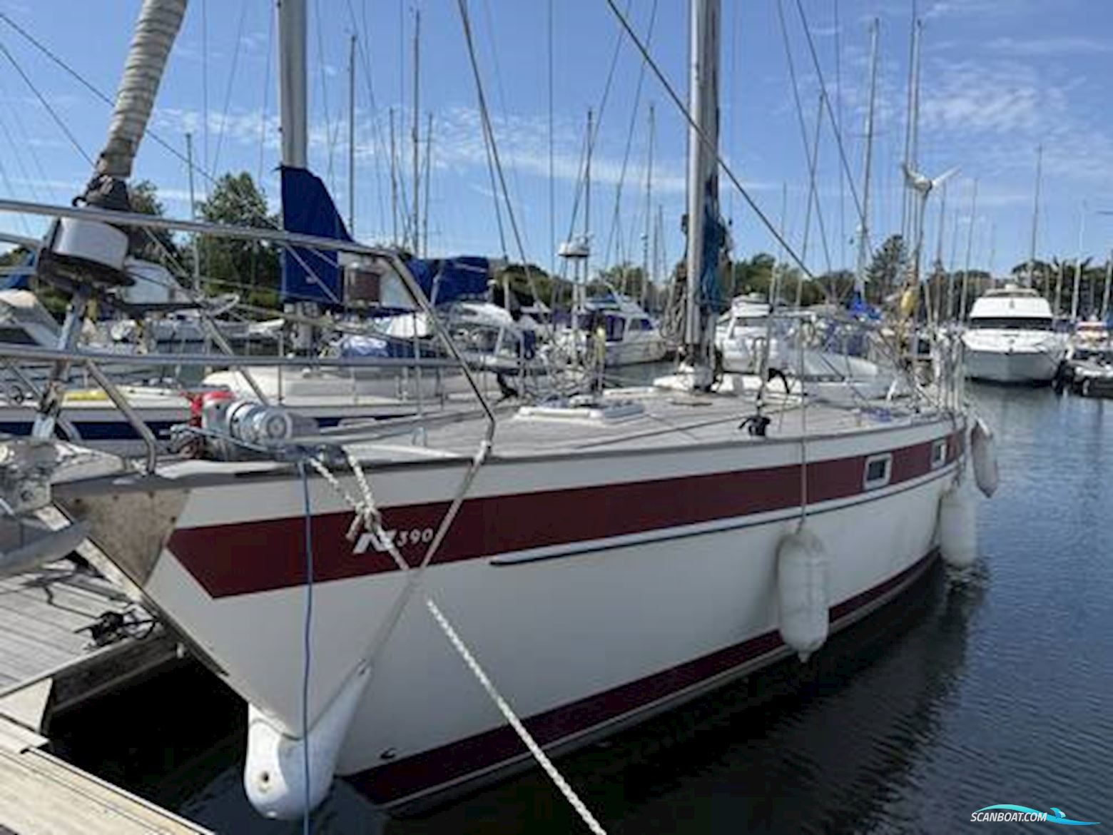Najad 390 Segelboot 1986, mit Volvo Penta MD30 motor, England