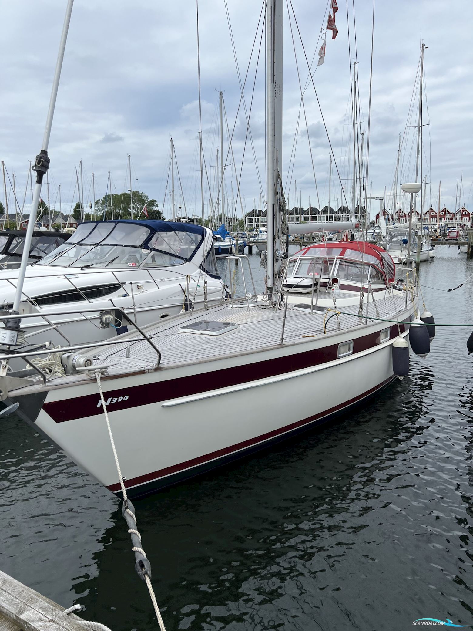 Najad 390 Segelboot 1987, mit Volvo Penta  motor, Dänemark