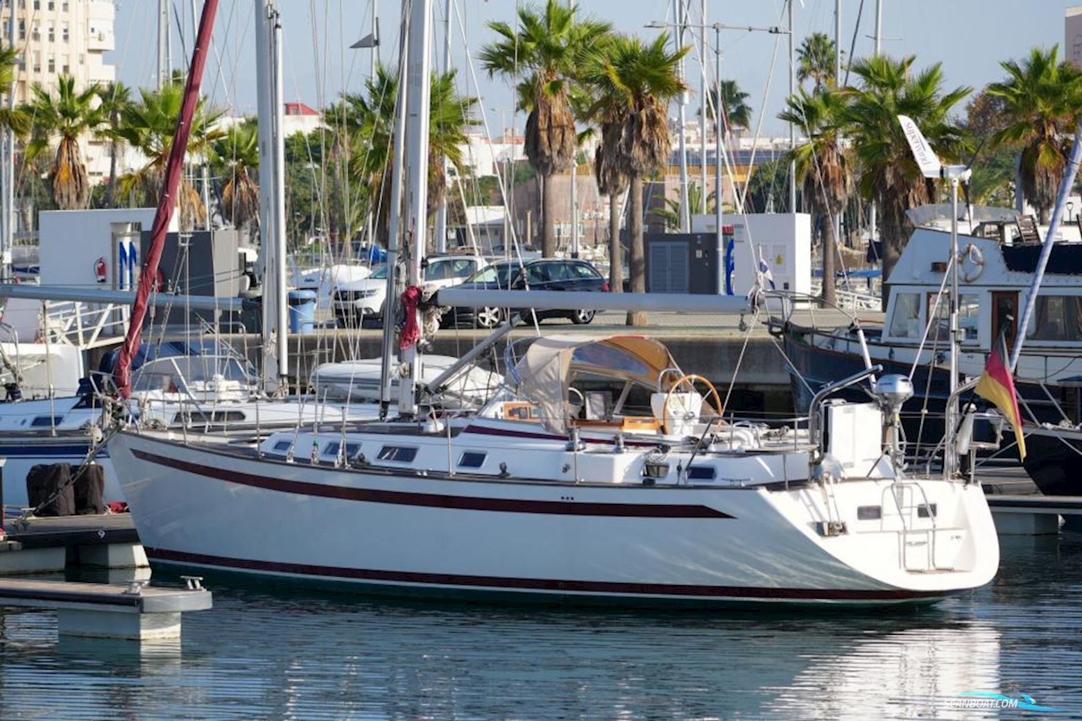 Najad 400 Segelboot 2003, mit Yanmar 4JH3E 4 Zylinder Einbaudiesel motor, Spanien