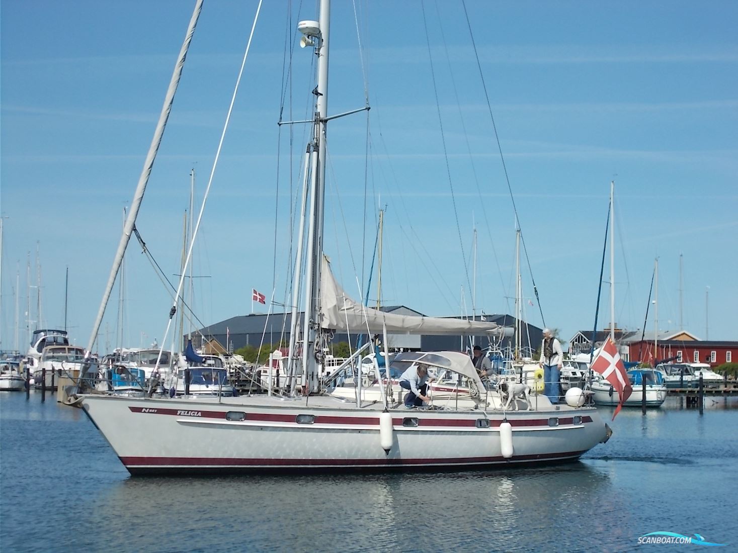 Najad 441 Segelboot 1996, mit Yanmar 4 JH2-Ute motor, Dänemark