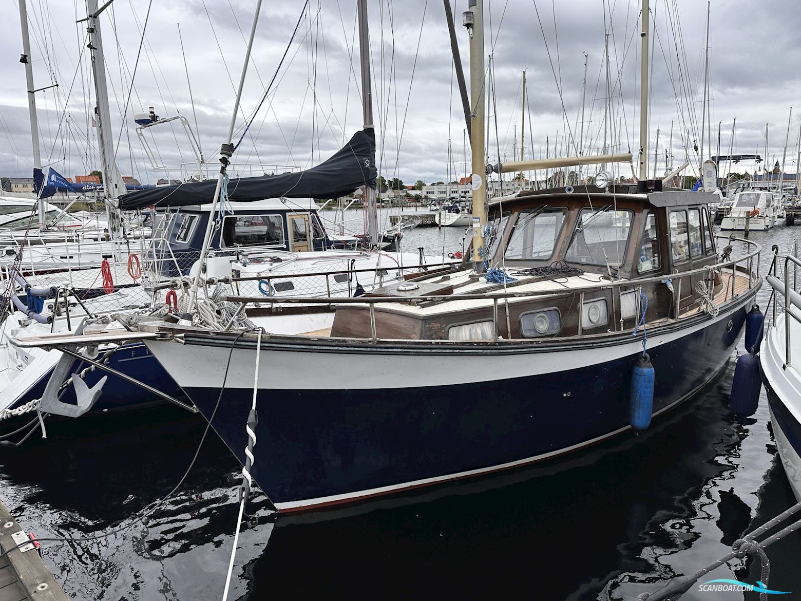Nauticat 33 Segelboot 1973, mit Perkins 4 236 V motor, Dänemark