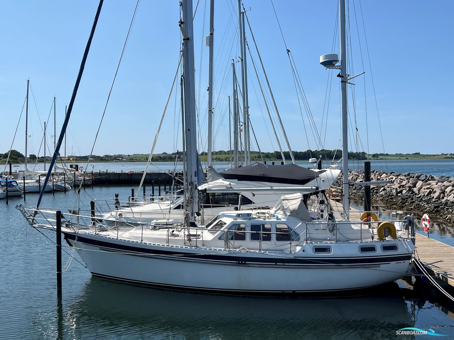 Nauticat 40 Segelboot 1986, mit Ford
 motor, Dänemark