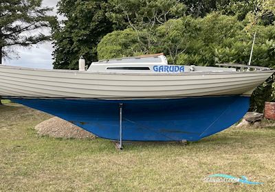 Nordisk Folkebåd Segelboot 1979, mit Mercury 4 stroke motor, Dänemark