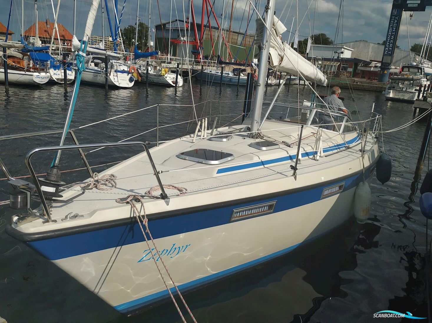 Nordship 28 Segelboot 1980, mit Volvo Penta MD11C motor, Deutschland