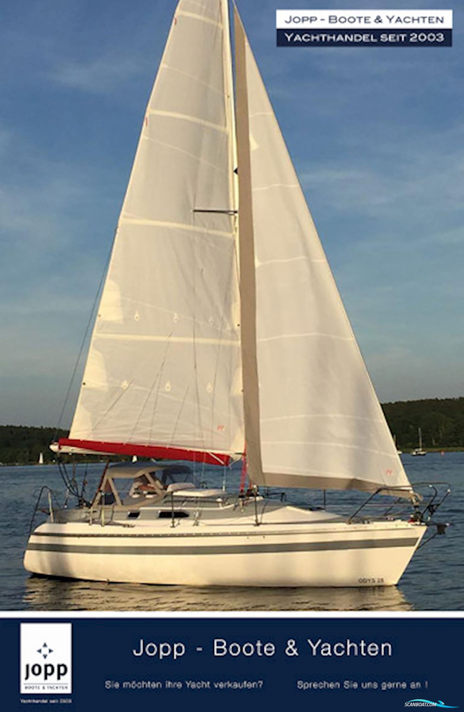 ODYS 28 Segelboot 2016, mit Yanmar 2M motor, Deutschland